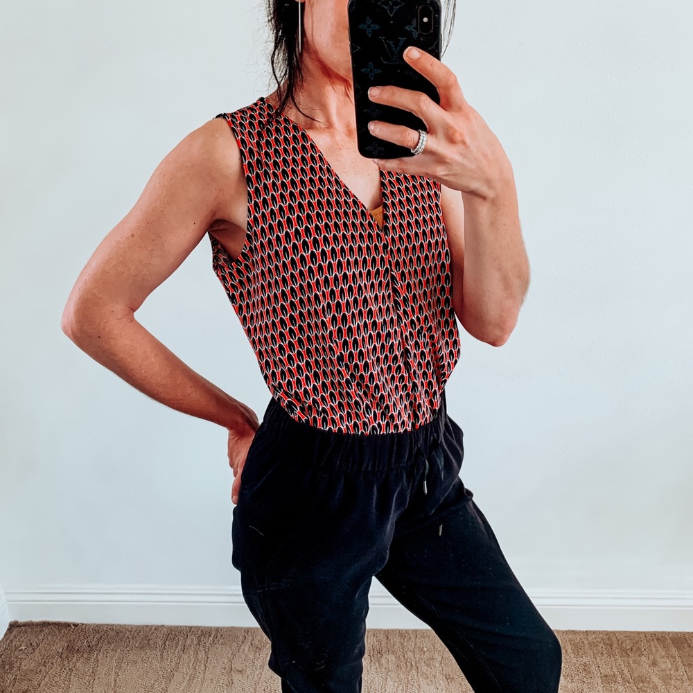Anne Taylor Sleeveless Blouse